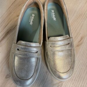 Dr. Scholl's Women's Shimmering Gold Loafers